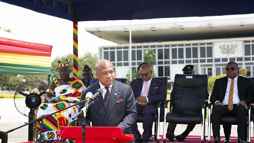 UN Day Celebrated with Flag Raising at State House