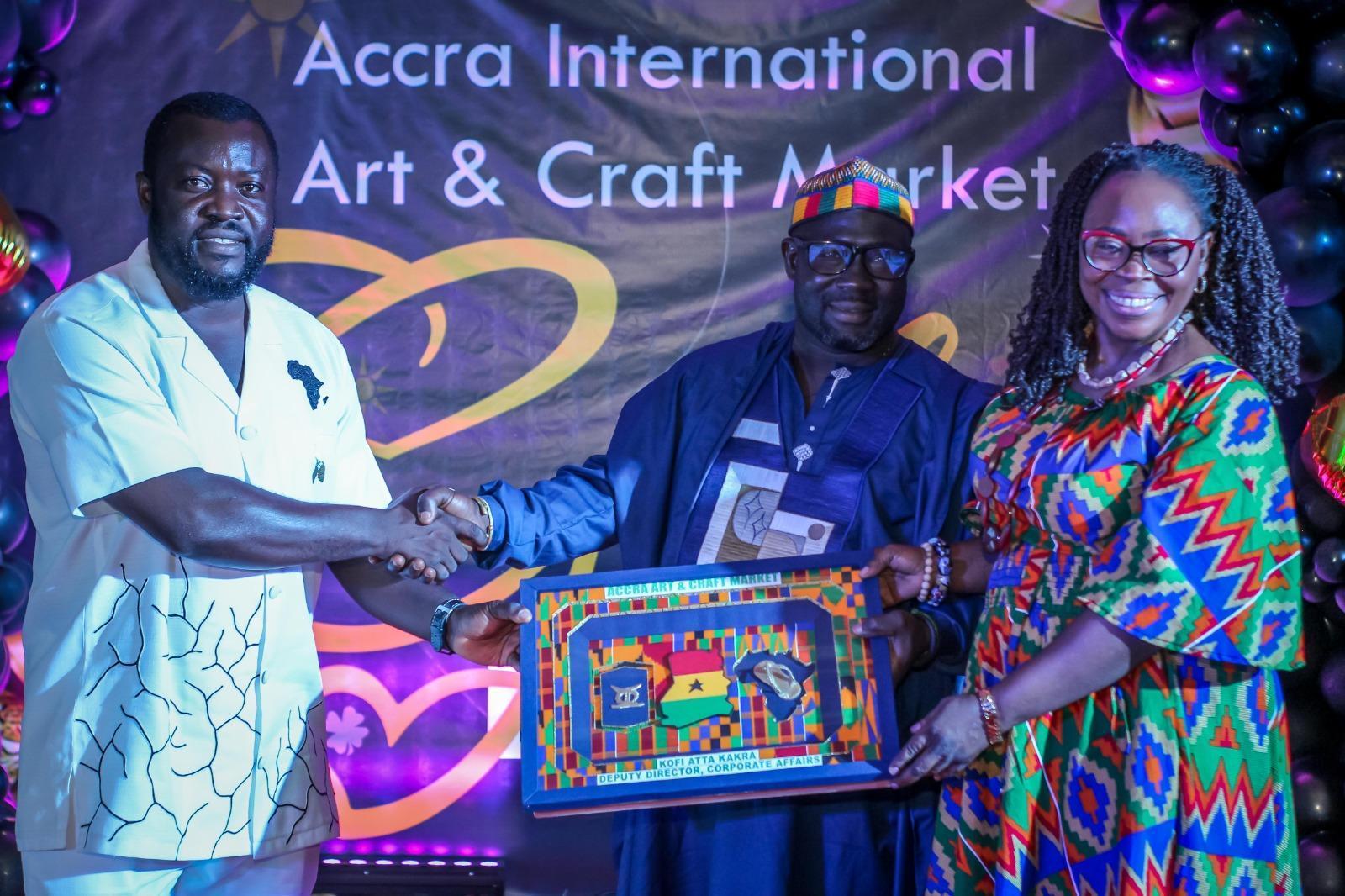 GTA Deputy Director Honored for Support to Accra Market GTA Deputy Director Honored for Support to Accra Market