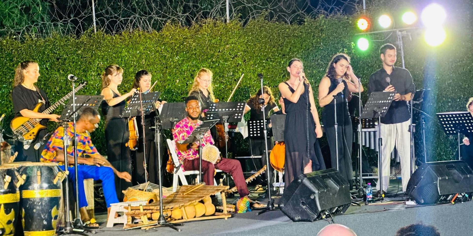 Hemu Jazz Orchestra and Ayekoo Drummers Unite Cultures