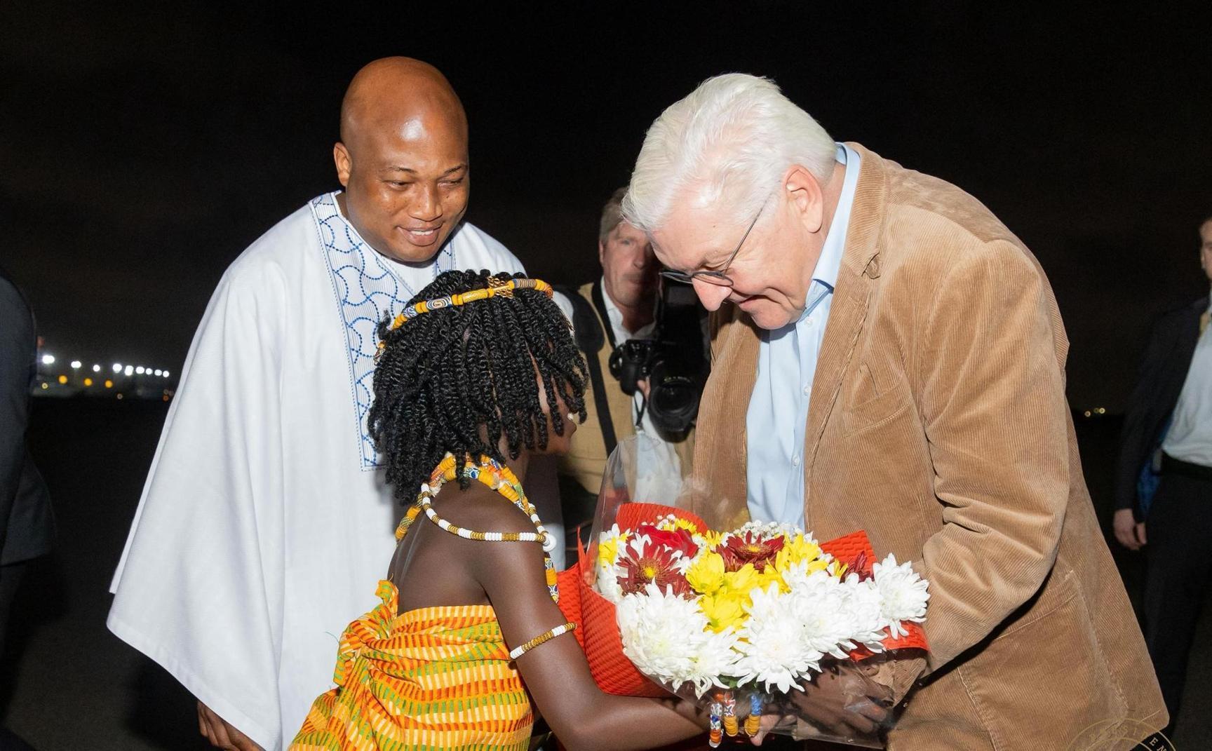 German President Arrives in Accra for Three-Day State Visit German President Arrives in Accra for Three-Day State Visit