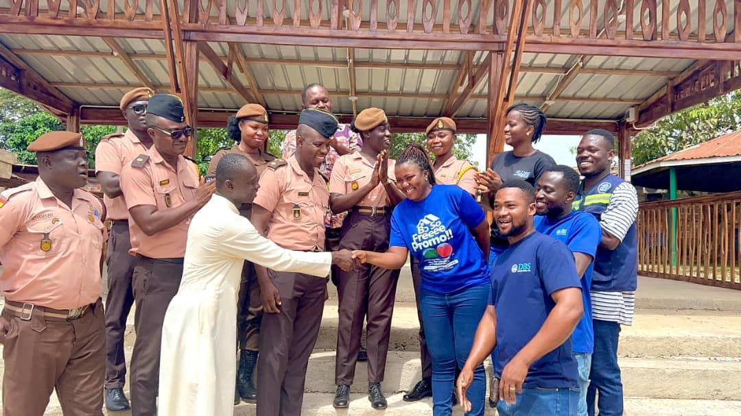 DBS Industries Aids Sunyani Central Prison Pergola Project DBS Industries Aids Sunyani Central Prison Pergola Project