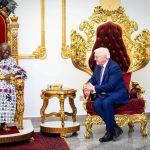 German President Calls on Otumfuo at Manhyia Palace German President Calls on Otumfuo at Manhyia Palace