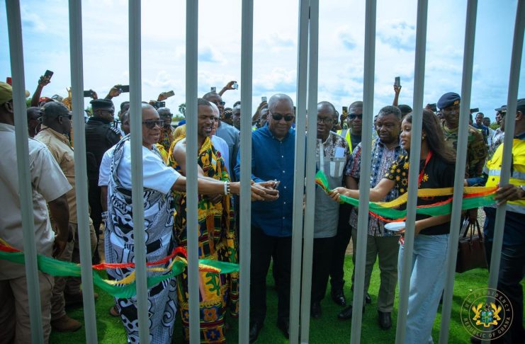 Mahama Breaks Ground for Construction of Norbert Anku Solar Park Mahama Breaks Ground for Construction of Norbert Anku Solar Park