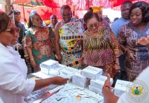 First Lady Holds Community Health Screening Exercise in Sunyani First Lady Holds Community Health Screening Exercise in Sunyani