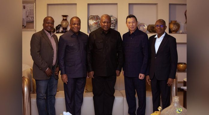 WAGF Chairman Visits President Mahama Ahead of Congress WAGF Chairman Visits President Mahama Ahead of Congress
