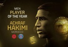 Morocco Dominates 2025 CAF Awards with Hakimi Chebbak Morocco Dominates 2025 CAF Awards with Hakimi Chebbak