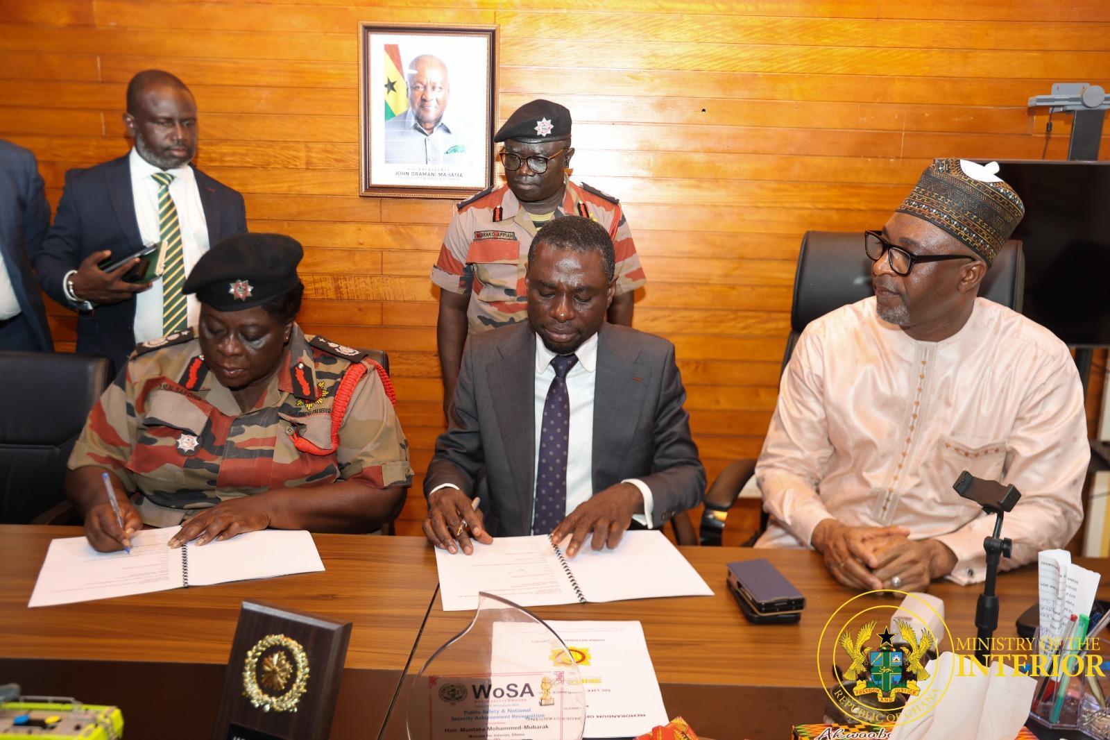 GNFS and SIC Life Insurance Sign MOU for Firefighter Safety GNFS and SIC Life Insurance Sign MOU for Firefighter Safety