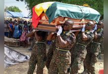 GIS Pays Last Respect to Murdered Officer GIS Pays Last Respect to Murdered Officer