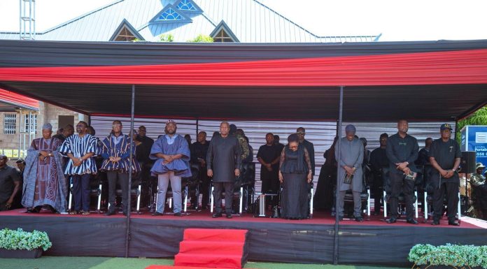 Mahama Family Attends Funeral in Salaga, Savannah Region Mahama Family Attends Funeral in Salaga, Savannah Region