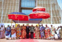 Mahama Hosts the Duke of Edinburgh at the Presidency Mahama Hosts the Duke of Edinburgh at the Presidency