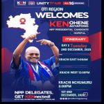 Ken Agyapong Campaign Train Visits Oti Region December 1 Ken Agyapong Campaign Train Visits Oti Region December 1
