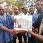 Abu K.K. Cuts Sod for Fian Zone NDC Office Construction Abu K.K. Cuts Sod for Fian Zone NDC Office Construction