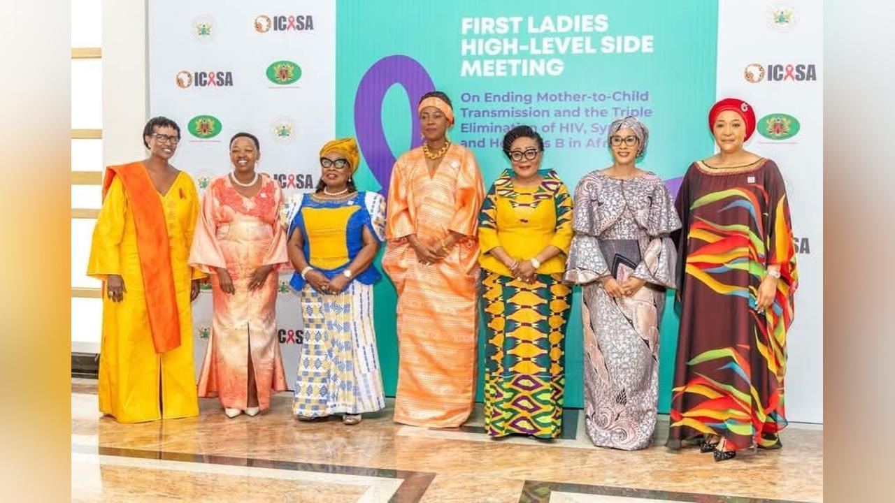 Lordina Mahama Mobilizes African First Ladies against HIV/AIDS Lordina Mahama Mobilizes African First Ladies against HIV/AIDS