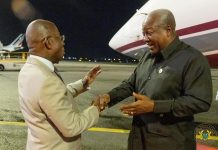 Mahama Arrives in Abidjan for Ouattara’S Investiture Mahama Arrives in Abidjan for Ouattara’S Investiture
