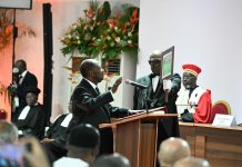 Ivorian President Ouattara Sworn in for New Term Ivorian President Ouattara Sworn in for New Term