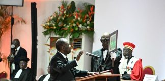 Ivorian President Ouattara Sworn in for New Term Ivorian President Ouattara Sworn in for New Term