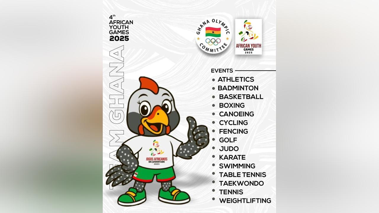 Ghana to Compete in 15 Disciplines at 2025 Games Ghana to Compete in 15 Disciplines at 2025 Games