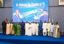 Dr Mohamed Ibn Chambas Honored for Peace Diplomacy Dr Mohamed Ibn Chambas Honored for Peace Diplomacy
