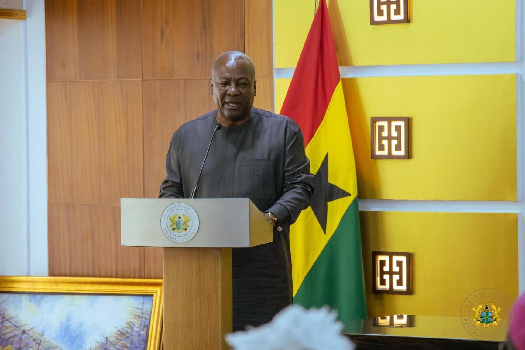 Mahama Commends Peace Council for Mou by Faith Groups Mahama Commends Peace Council for Mou by Faith Groups