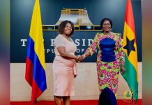 Ghana Colombia Strengthen Ties vice Presidents Meet Ghana Colombia Strengthen Ties vice Presidents Meet