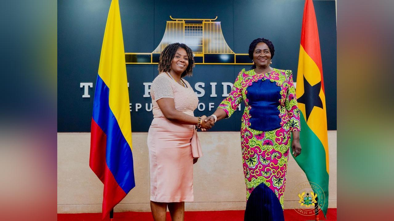 Ghana Colombia Strengthen Ties vice Presidents Meet Ghana Colombia Strengthen Ties vice Presidents Meet