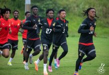 Ghana’S Black Galaxies Ready for South Africa Friendly on Tuesday Ghana’S Black Galaxies Ready for South Africa Friendly on Tuesday