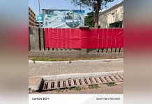 ECG Staff Hoist Red Flags to Protest Planned Privatisation ECG Staff Hoist Red Flags to Protest Planned Privatisation