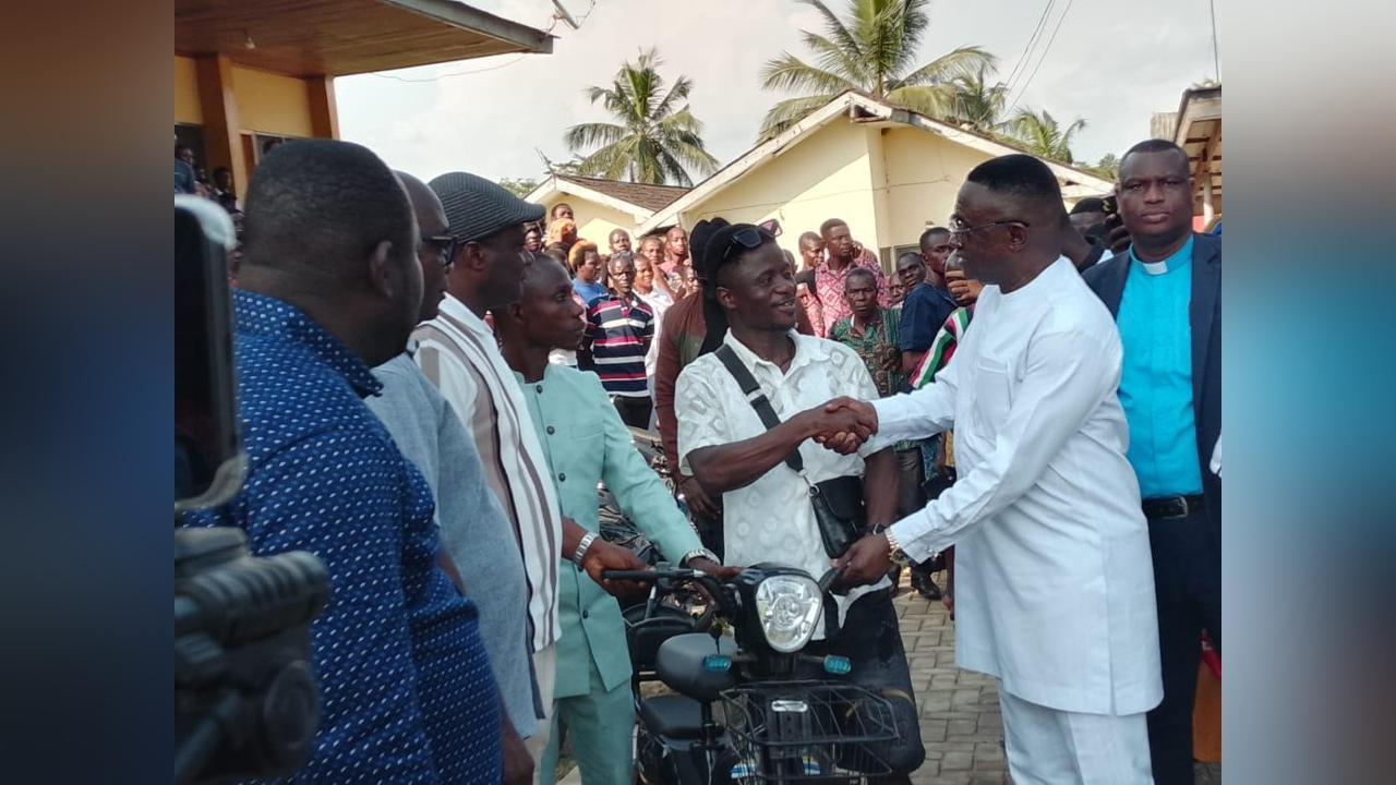 Isaac Adjei Mensah, Promises Great Development for Wassa East Isaac Adjei Mensah, Promises Great Development for Wassa East