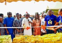 Minister Launches New Kedan Products in Tumu Minister Launches New Kedan Products in Tumu