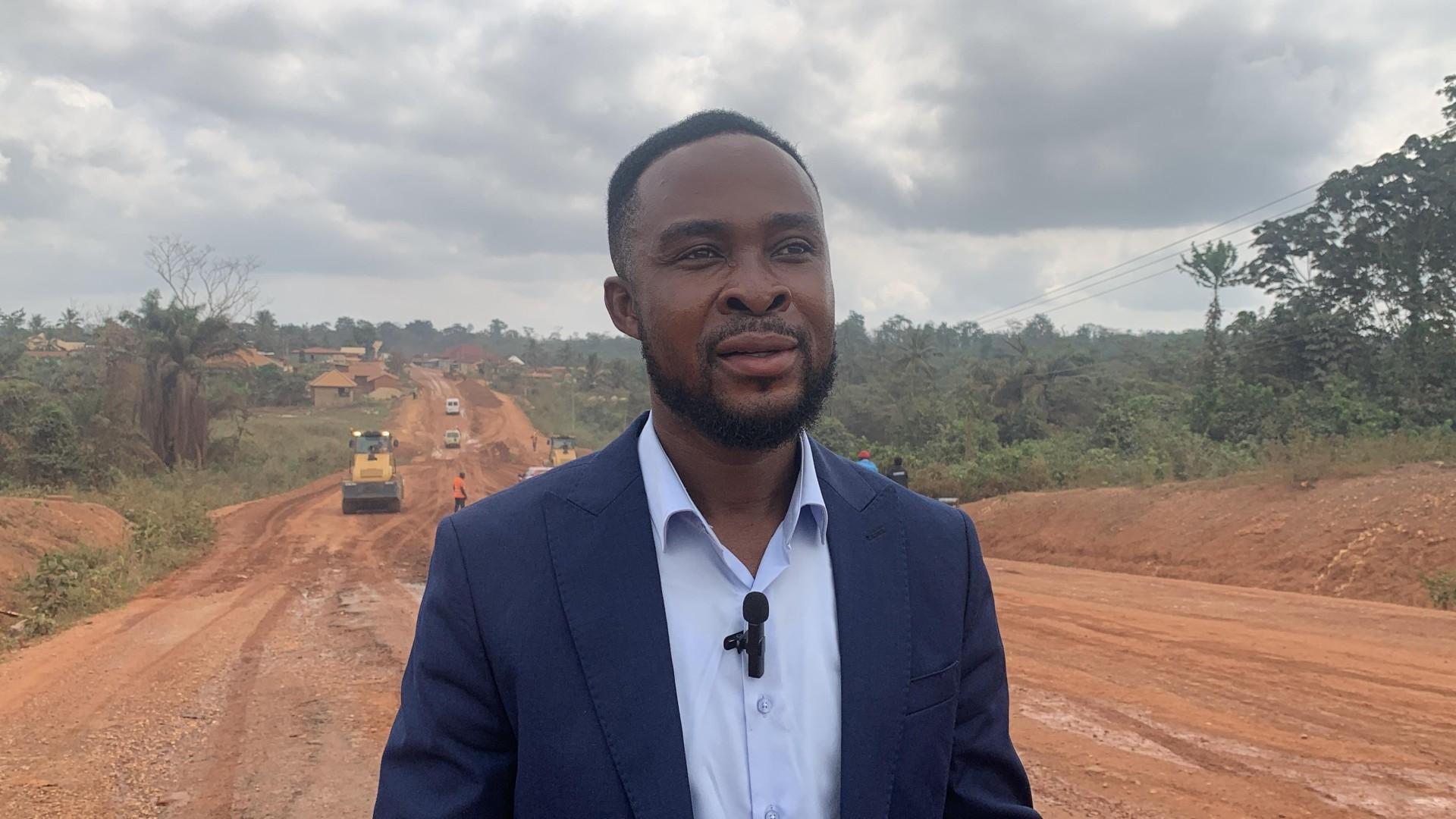 Improving Road Network is Government Priority Says DCE Improving Road Network is Government Priority Says DCE