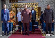 Mahama Commissions New Chancery in Addis Ababa Mahama Commissions New Chancery in Addis Ababa