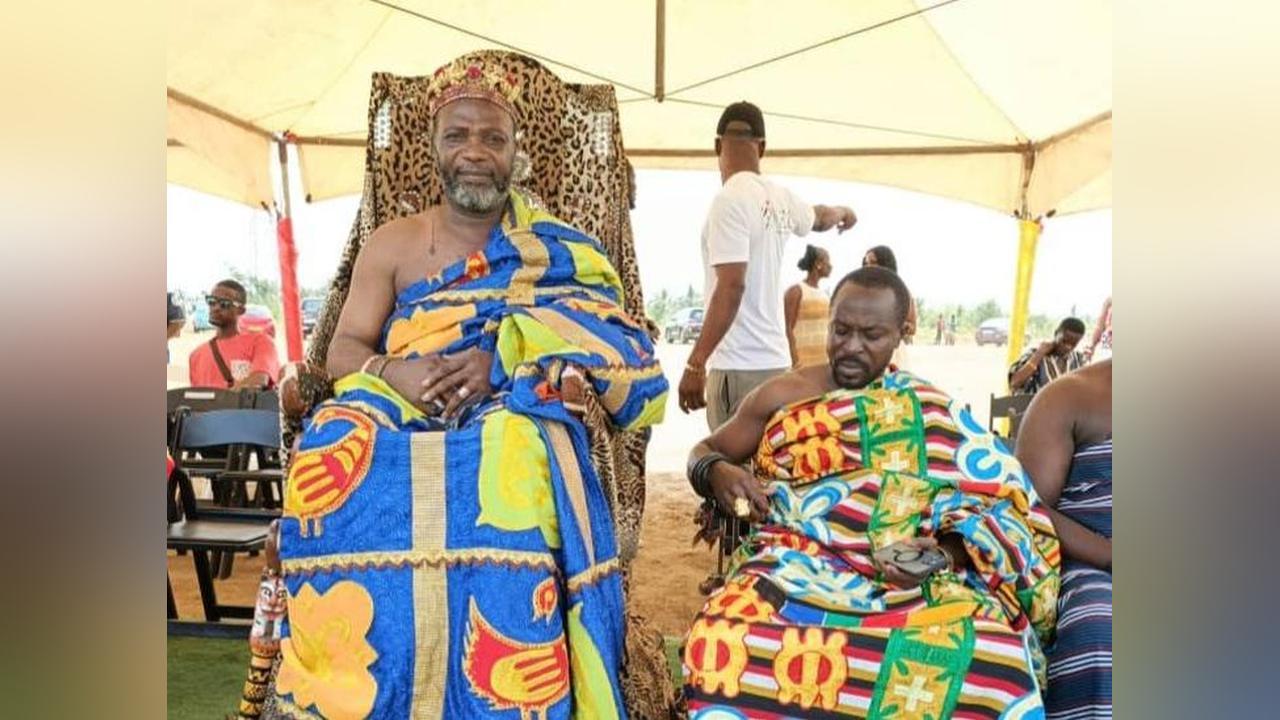 Gomoa Awomerow Regent Praises Obrempong Nyanful Krampah XI Gomoa Awomerow Regent Praises Obrempong Nyanful Krampah XI