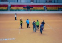 LOC Inspects Borteyman Sports Complex for Africa Armwrestling LOC Inspects Borteyman Sports Complex for Africa Armwrestling