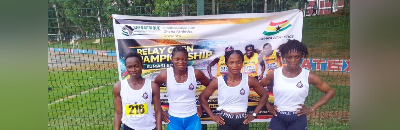 Police Sweep Kumasi Relay Championship Police Sweep Kumasi Relay Championship