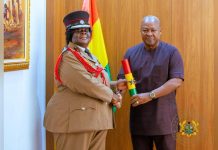 Daniella Mawusi Ntow Sapong Sworn in as Chief Fire Officer Daniella Mawusi Ntow Sapong Sworn in as Chief Fire Officer