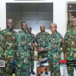 Officers Donate Items to Ghana Military Academy Officers Donate Items to Ghana Military Academy