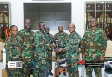 Officers Donate Items to Ghana Military Academy Officers Donate Items to Ghana Military Academy