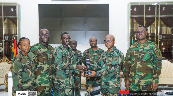 Officers Donate Items to Ghana Military Academy Officers Donate Items to Ghana Military Academy
