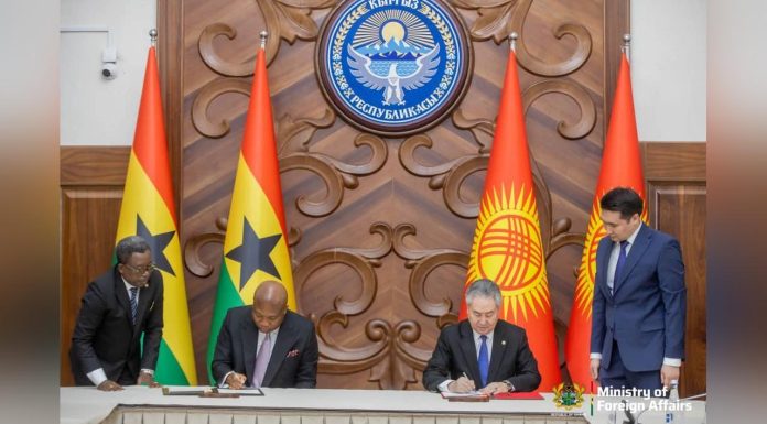 Ghana and Kyrgyzstan Strengthen Diplomatic Ties Ghana and Kyrgyzstan Strengthen Diplomatic Ties