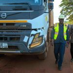 Mahama Inspects 80Km Jinijini–Sampa Road Construction Mahama Inspects 80Km Jinijini–Sampa Road Construction