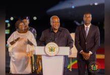 Mahama Returns from UNGA to Warm Reception in Accra Mahama Returns from UNGA to Warm Reception in Accra