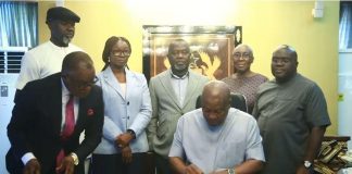 President Mahama Signs Five Bills into Law President Mahama Signs Five Bills into Law