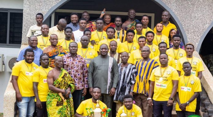 BA United FC Returns Club to Sunyani Traditional Stool BA United FC Returns Club to Sunyani Traditional Stool