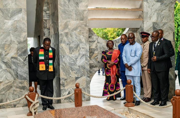 Zimbabwean President Mnangagwa Pays Tribute to Kwame Nkrumah Zimbabwean President Mnangagwa Pays Tribute to Kwame Nkrumah