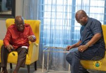 Mahama Hosts Akufo-Addo during Kwahu Easter Visit Mahama Hosts Akufo-Addo during Kwahu Easter Visit