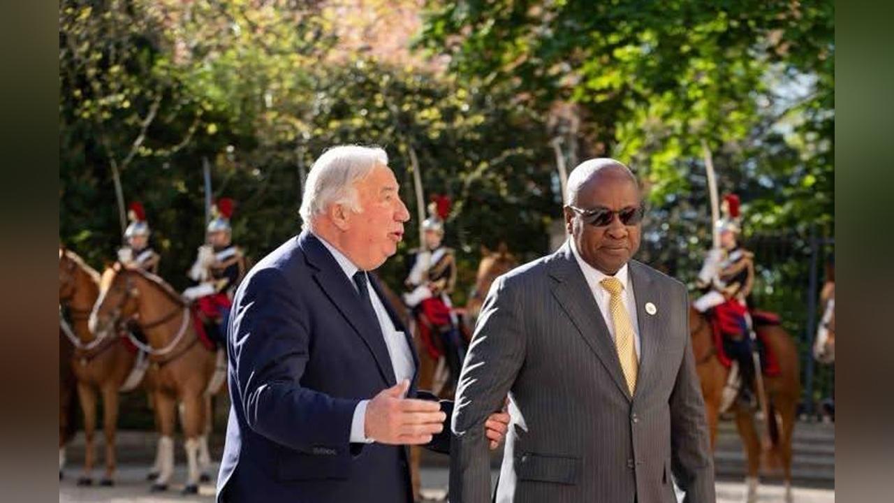 President Mahama Begins Official Visit to France President Mahama Begins Official Visit to France