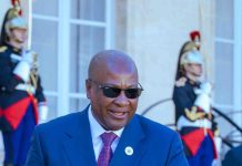 President Mahama Returns Home from France President Mahama Returns Home from France