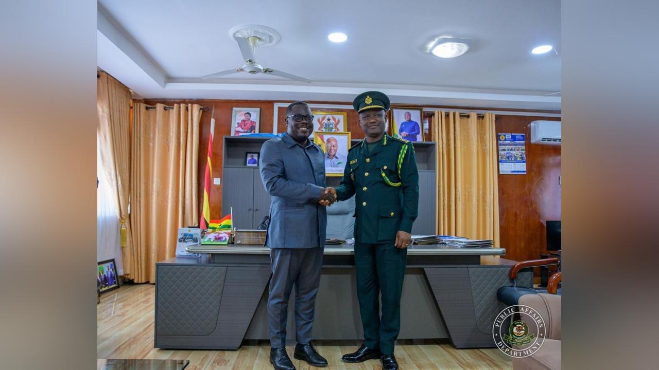 GIS Boss Calls on Bono Regional Minister during Working Tour GIS Boss Calls on Bono Regional Minister during Working Tour