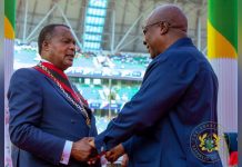 Mahama Joins African Leaders at Sassou N’Guesso Investiture Mahama Joins African Leaders at Sassou N'Guesso Investiture