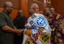 President Mahama Engages Eastern Region House of Chiefs President Mahama Engages Eastern Region House of Chiefs
